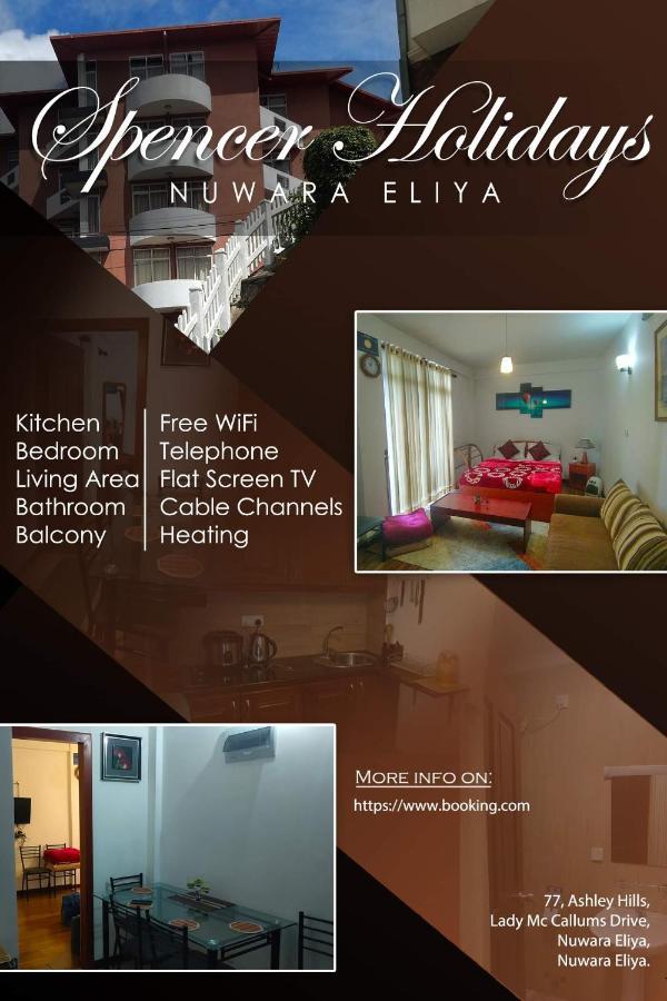Spencer Holiday Apartments/Seagull Complex Nuwara Eliya Ngoại thất bức ảnh